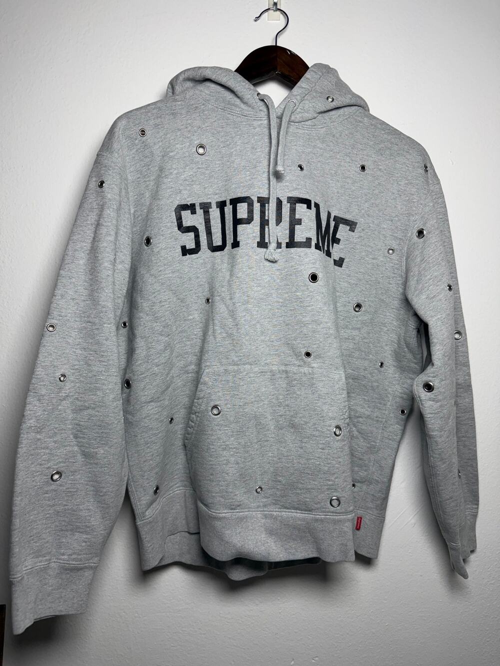 Supreme Eyelet Hooded Sweatshirt